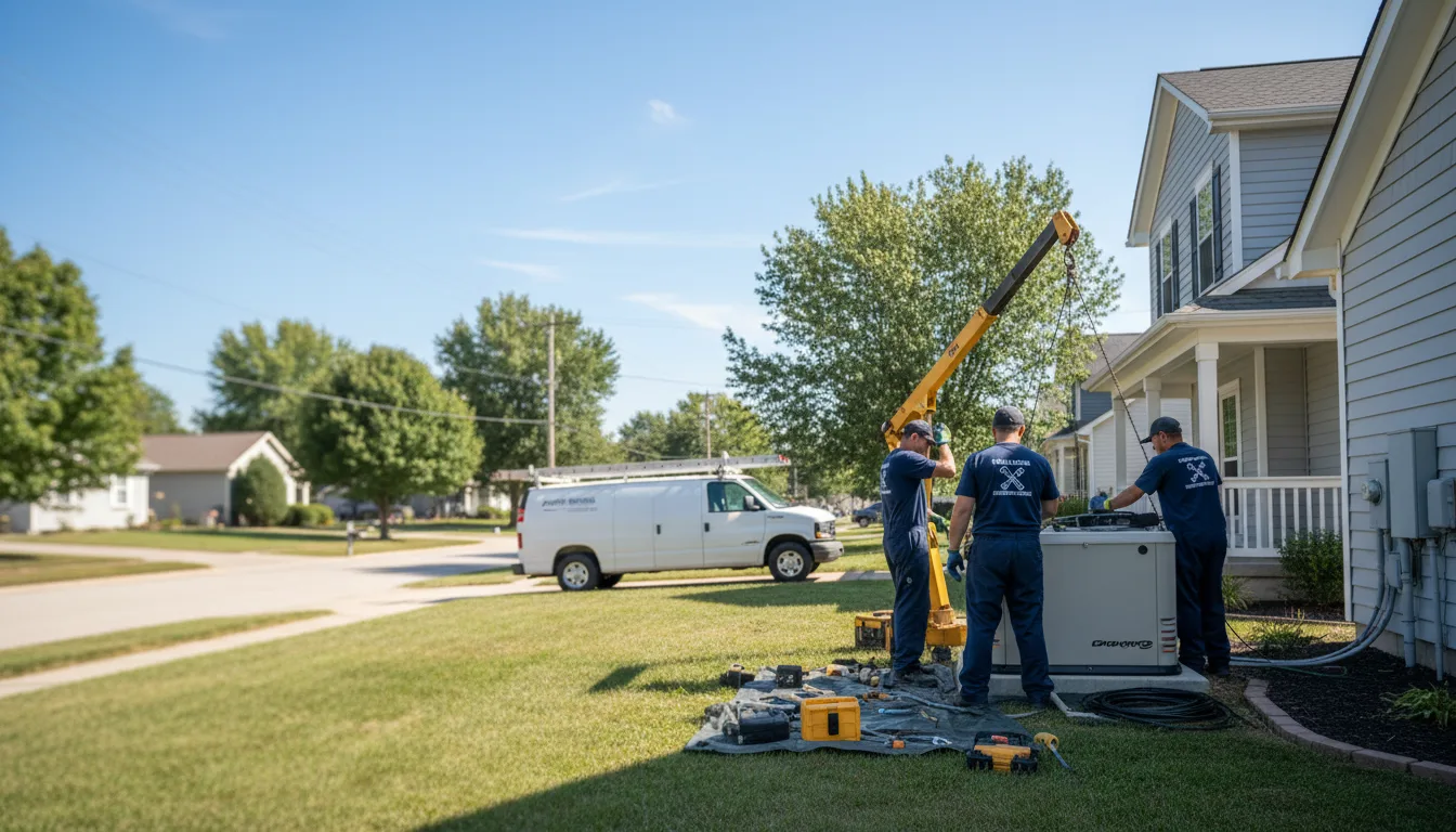 Generator Installation in Kirvin, TX near me